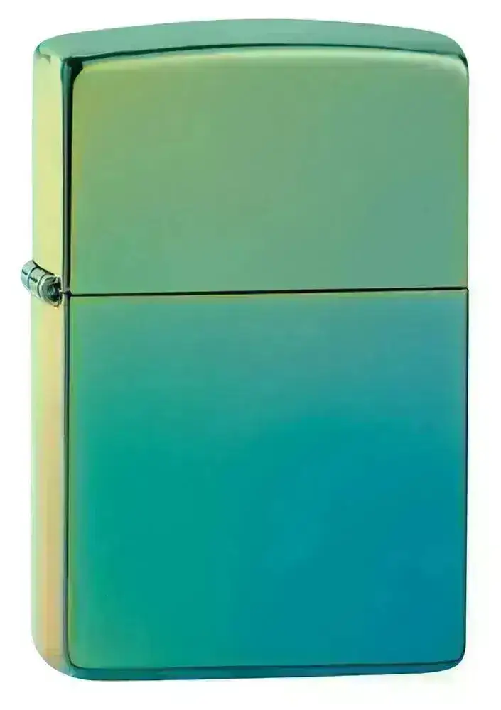 Zippo Lighter - Klassisk Høypolert Teal