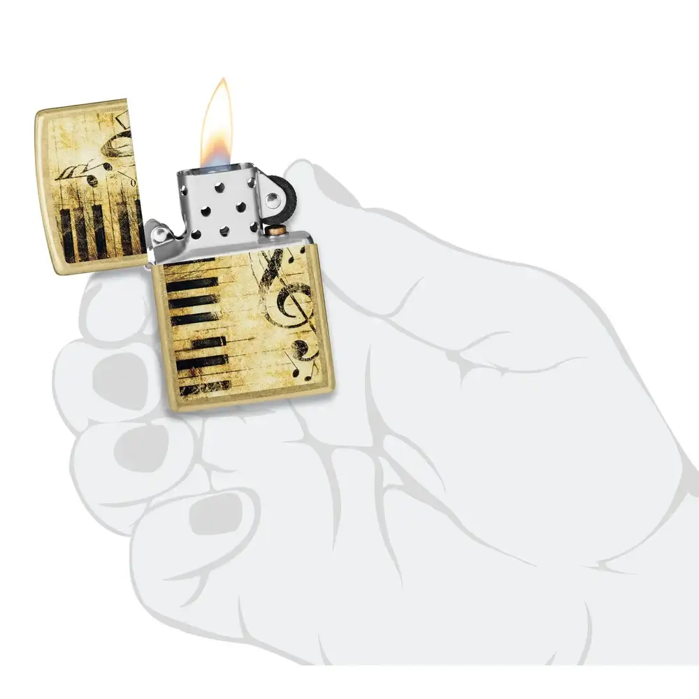 Zippo Lighter - Nothing but Treble Design