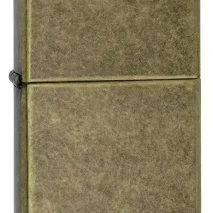 Zippo Lighter - Plain Antique Brass