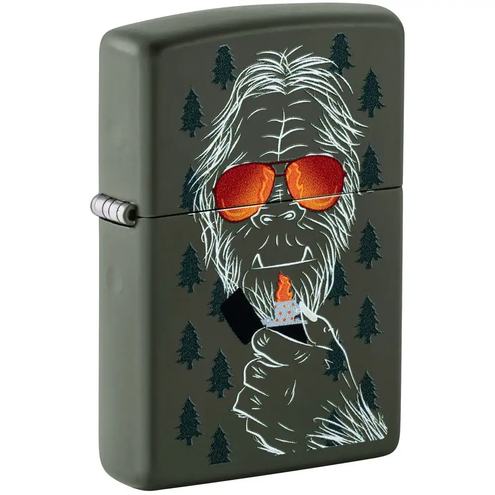 Zippo Lighter - Zipsquatch (Yeti) Design