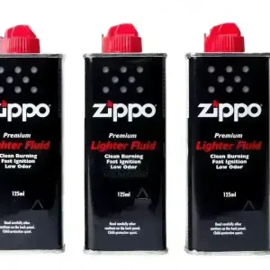 Zippo lighterbensin – 3 × 125 ml
