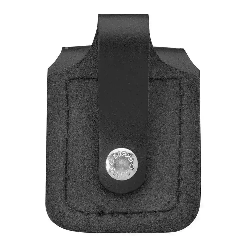Zippo - Orginal Zippo Holder med beltefeste i skinn - Black