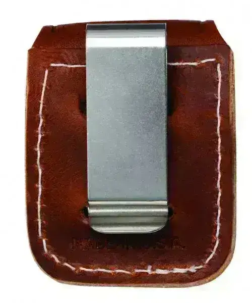 Zippo - Orginal Zippo Holder med klips - BROWN