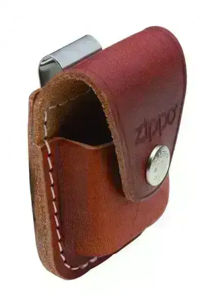 Zippo - Orginal Zippo Holder med klips - BROWN