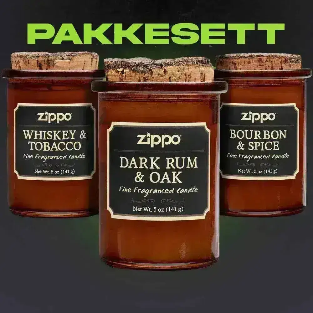 Zippo Pakkesett - Zippo Duftlys x 3