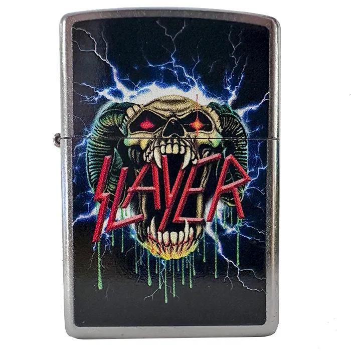 Zippo – Slayer «Goat» Design – Street Chrome Lighter