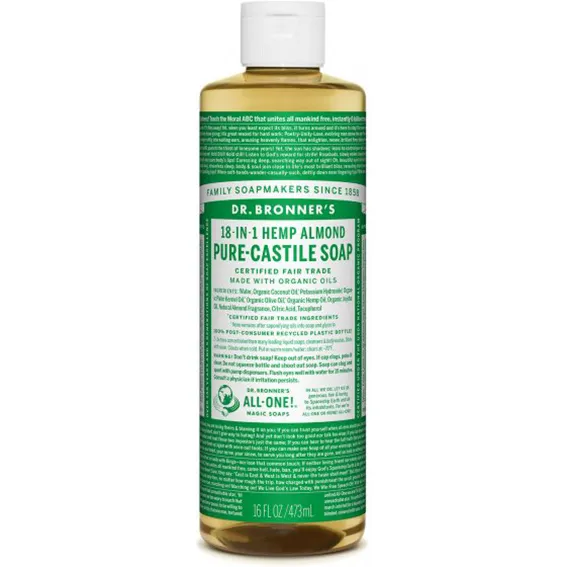 Dr. Bronner’s, Almond Såpe 475 ml