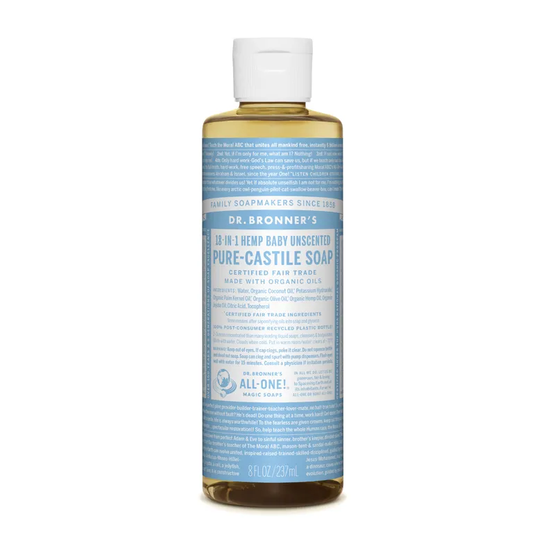 Dr. Bronner’s, Baby Mild Såpe 240 ml
