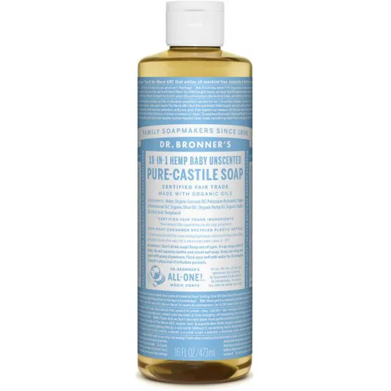 Dr. Bronner’s, Baby Mild Såpe 475 ml