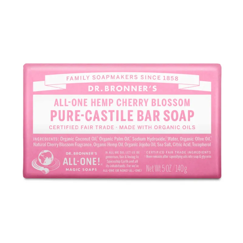 Dr. Bronner’s, Cherry Blossom Bar Soap 140 g