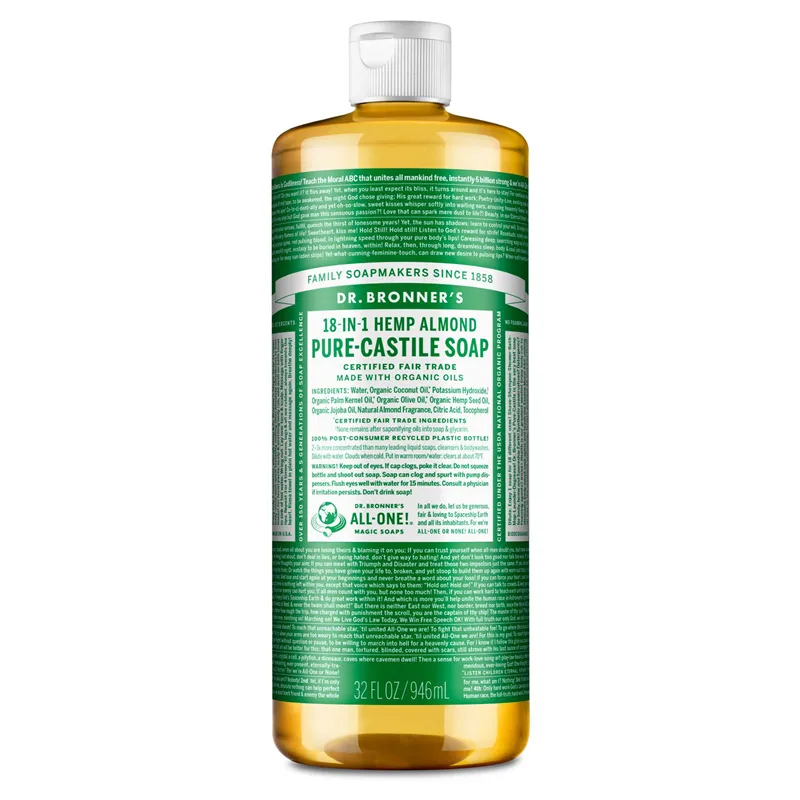 Dr. Bronner’s, Mandel Såpe 945 ml