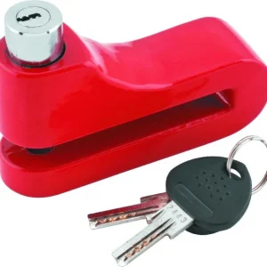 Bully Lock Disc Lock 10mm - Red