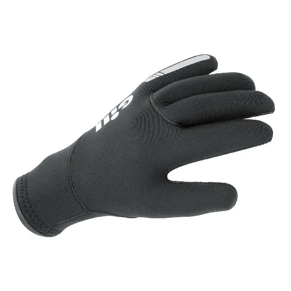 Gill, 7672 Neopren vinterhansker, sorte, størrelse S