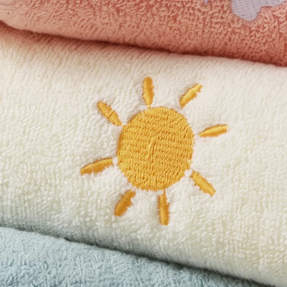 4-delt vaskeklutesett - KiddoTowel