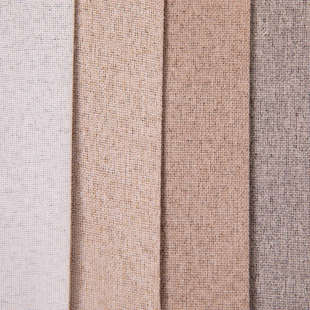 Blackout silkestoff til gardin | Lys beige