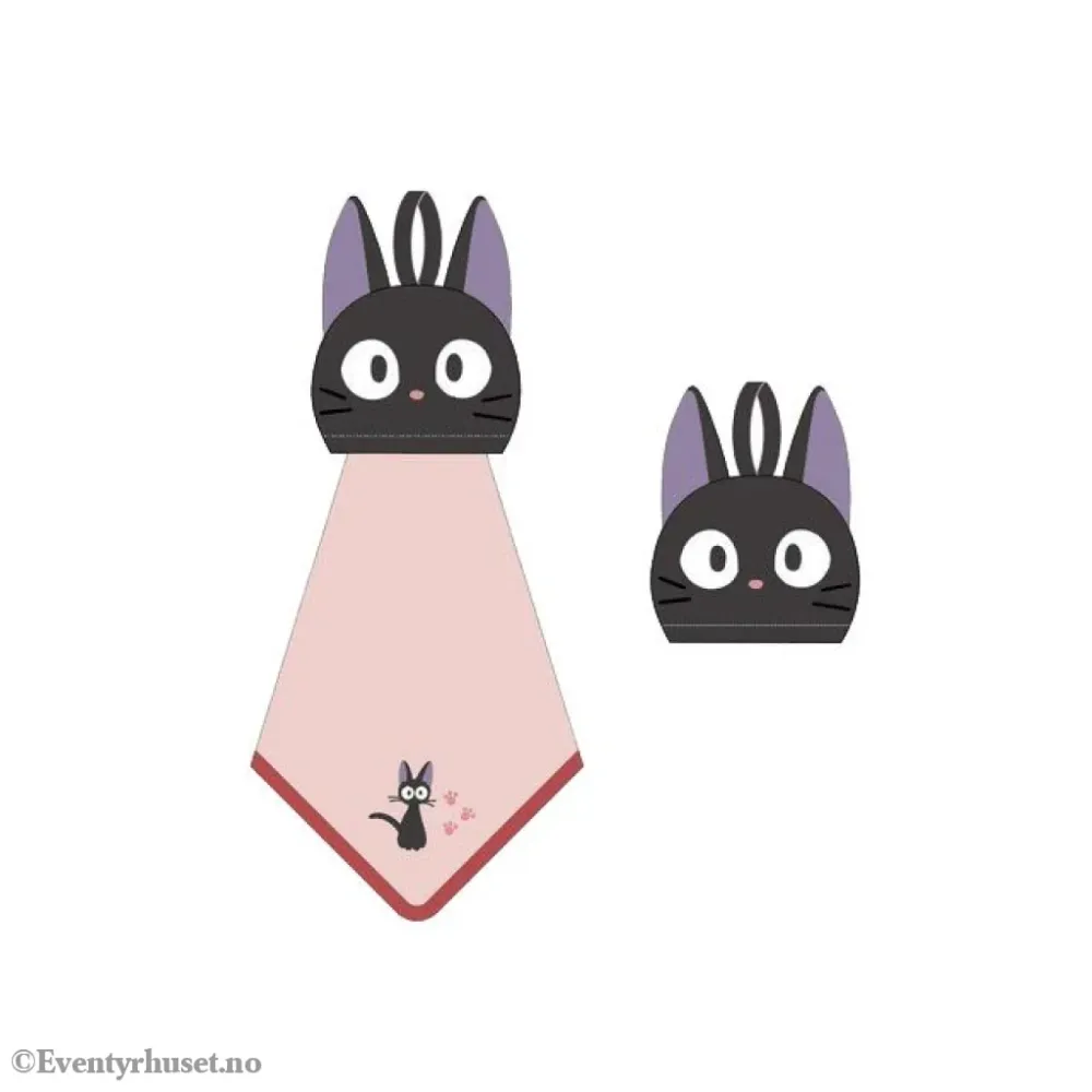 Kiki's Delivery Service Pop-Up Mini Towel Jiji 25 x 25 cm