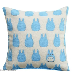 My Neighbor Totoro Pillow Totoro Silhouette Blue 45 x 45 cm