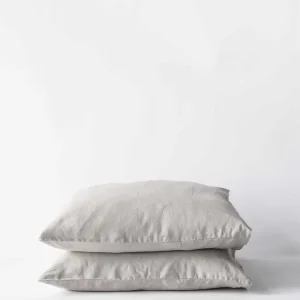 Pillowcase Linen 50x70 Warm Grey - 2pc