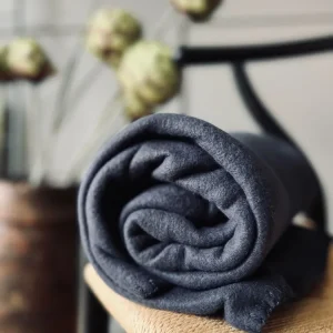 Pledd i fleece - 125x150 cm blå