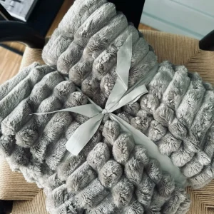 Pledd fleece Beige - SUPER SOFT