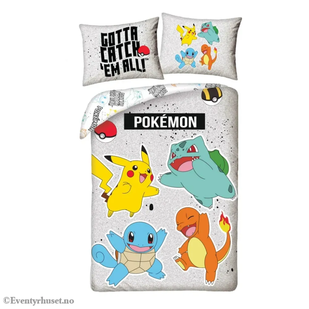 Pokémon Duvet Set Ver. 11 140 x 200 cm / 70 x 90 cm