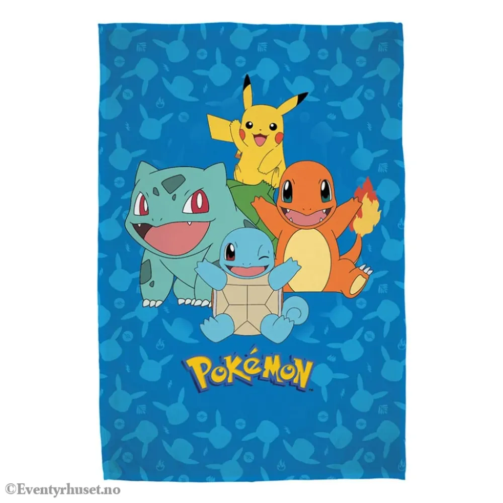 Pokémon Fleece Blanket Starter Pokémon 130 x 160 cm