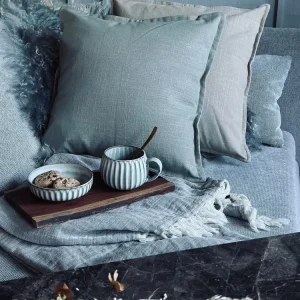 Putestykke 45x45 - Dusty green
