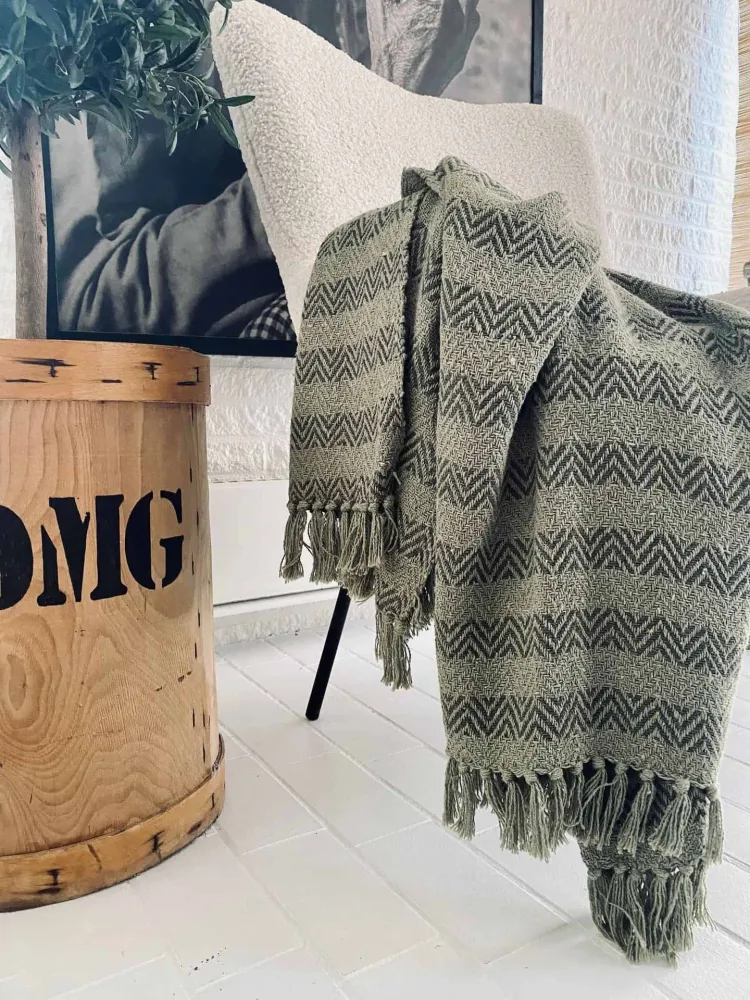 Teppe gjenvunnet bomull – Army Strib