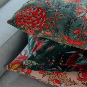 Velour lys grønn