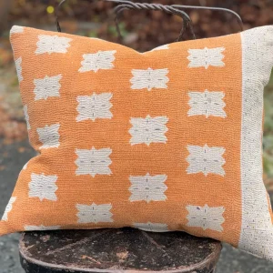Vintage Kantha oransje