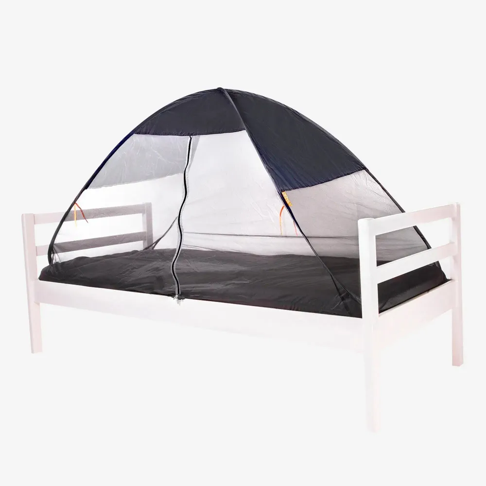 Bedtent pop-up Grijs 200x90 DERYAN