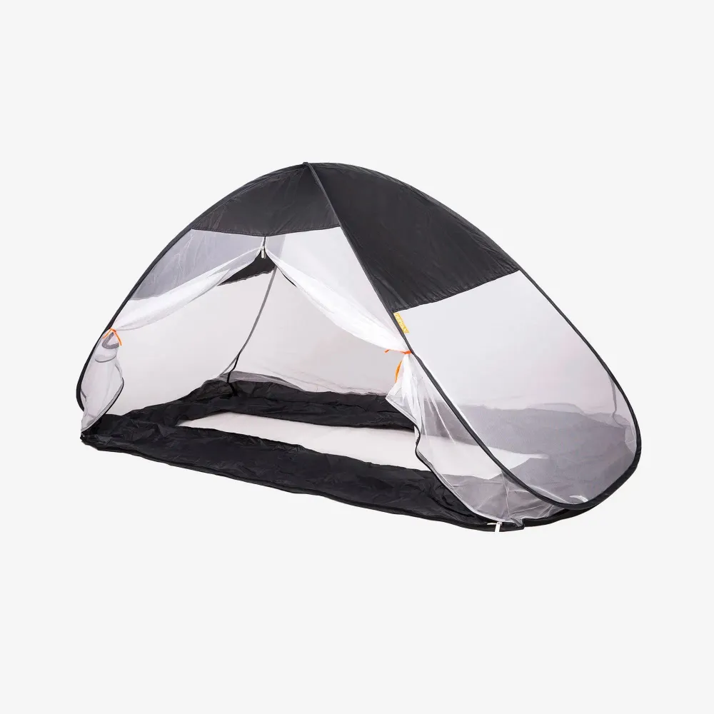 Bedtent pop-up Grijs 200x90 DERYAN
