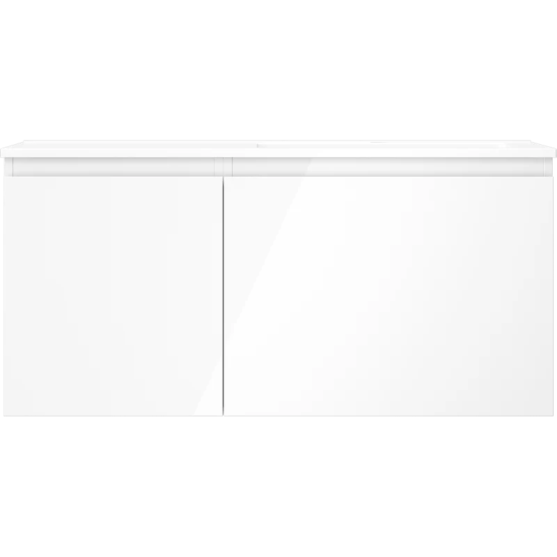Servantskap med vask 100 cm hvit høyglans Mexen Orio Otis høyre - 91A13-10047-3-BBFF00-W18P00