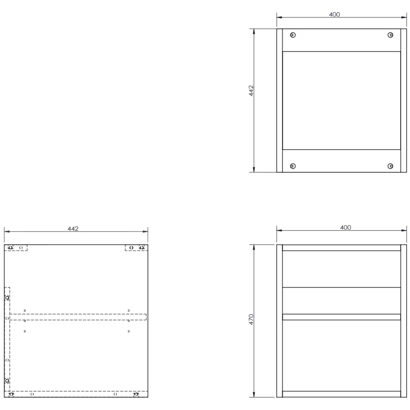 Servantskap med vask 120 cm graffit/hvit matt, Mexen Rivel - 91A23-12047-3-BBFF66-W18L01
