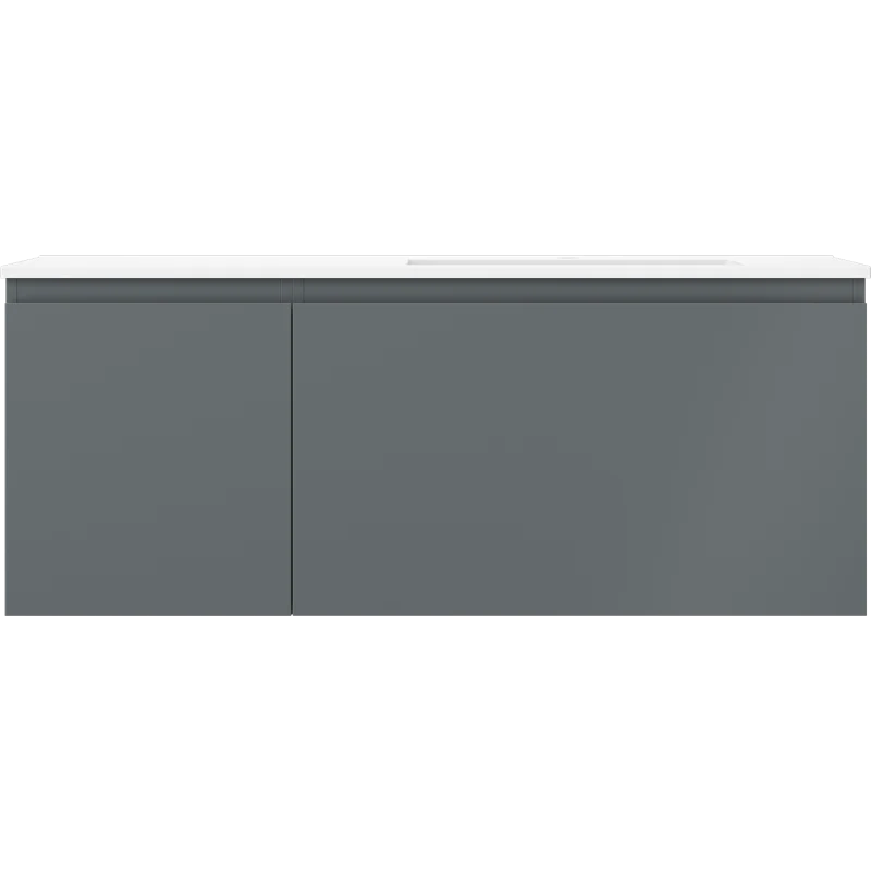 Servantskap med vask 120 cm graffit/hvit matt, Mexen Orio - 91A13-12047-3-BBFF66-W18P01