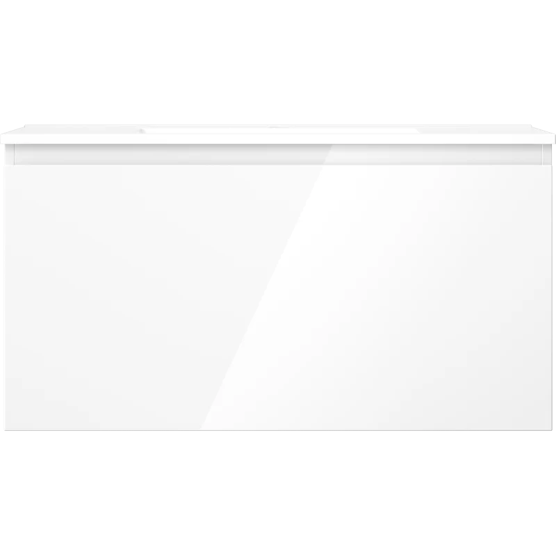 Servantskap med vask 90 cm hvit, vegghengt Mexen Orio/Otis - 91A10-09047-1-BF00-W18M00