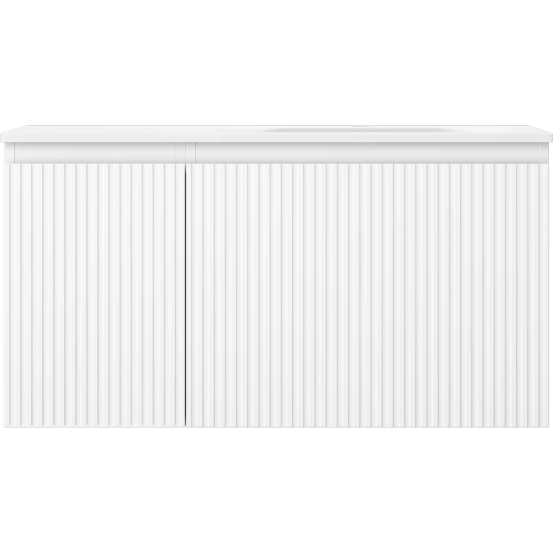 Servantskap med vask 90 cm Mexen Rivel Vela hvit høyre - 91A23-09047-3-BBFF01-W23P01