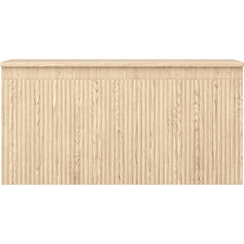 Servantskap 100 cm, Eik, 1 skuff, riflet front, Mexen Rivel – 91A20-10047-1-BFC81