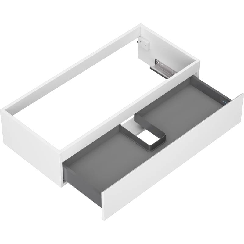 Servantskap 100 cm, Hvit Matt, 1 Skuff, Mexen Orio – 91A10-10023-1-BF01