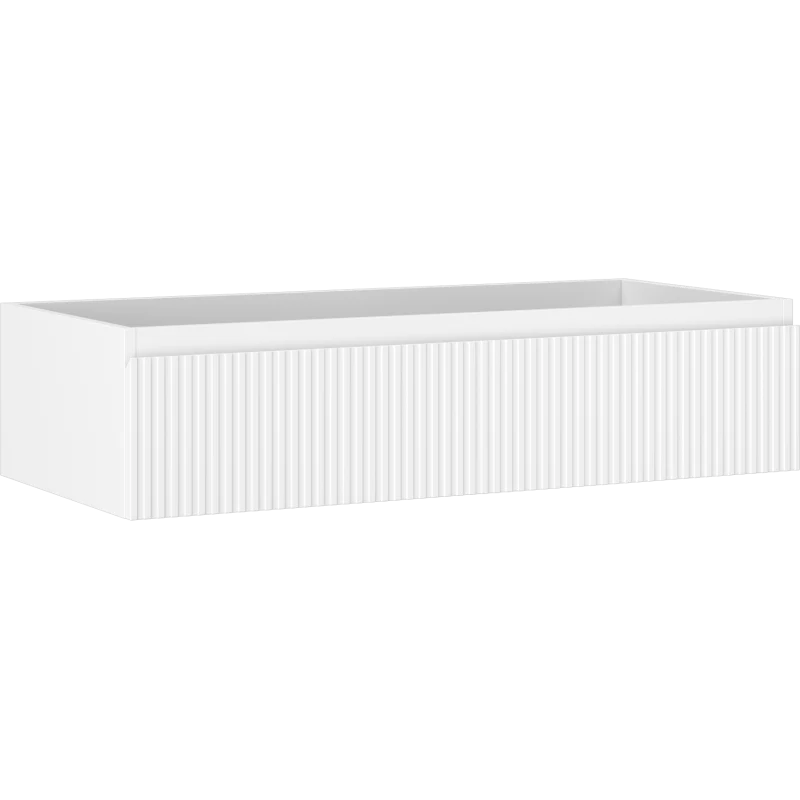 Servantskap 100 cm, Hvit Matt, 1 Skuff, Mexen Rivel – 91A20-10023-1-BF01