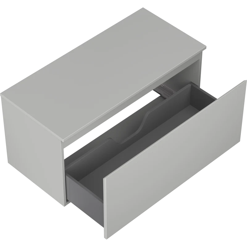 Servantskap 100 cm, Grå Matt, 1 Skuff, Mexen Orio – 91A10-10047-1-BFC62