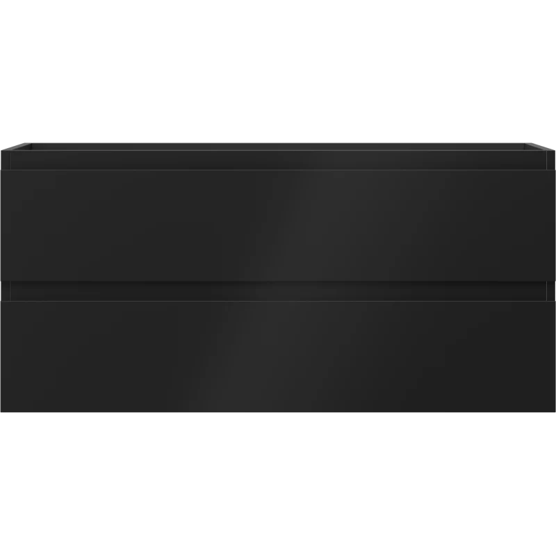 Servantskap 100 cm, Svart Matt, 2 Skuffer, Mexen Orio – 91A10-10047-2-BFF71
