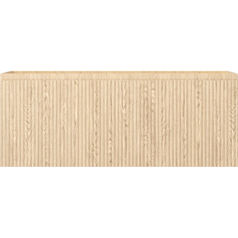 Servantskap 120 cm, Eik, 1 Skuff, Riflet Front, Mexen Rivel – 91A20-12047-1-BF81