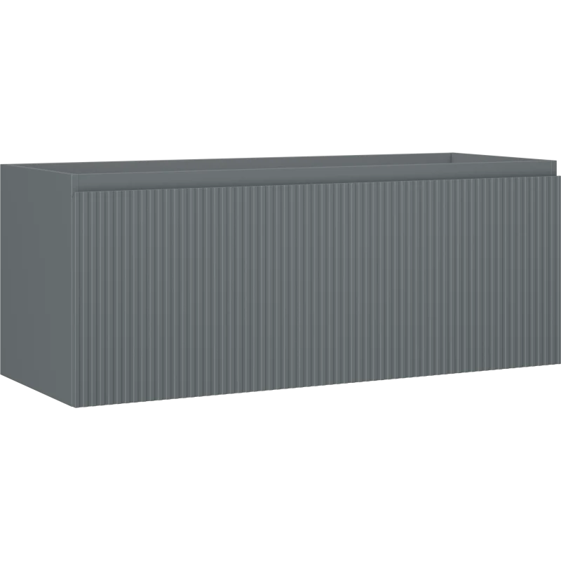 Servantskap 120 cm, Grafitt Matt, 1 Skuff, Mexen Rivel – 91A20-12047-1-BF66