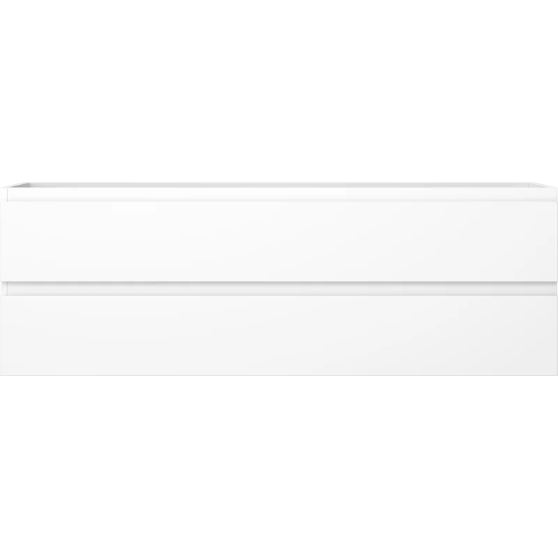 Servantskap 140 cm, Hvit Matt, 2 Skuffer, Mexen Orio – 91A10-14047-2-BFF01