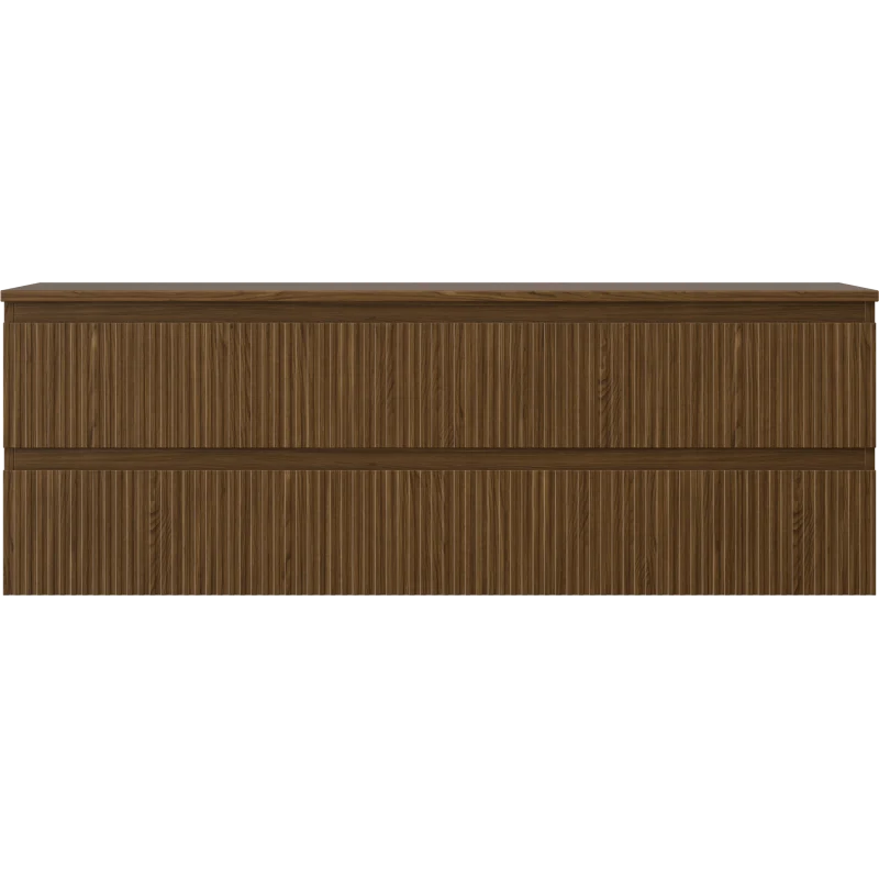 Servantskap 140 cm, Valnøtt, 2 Skuffer, Mexen Rivel – 91A20-14047-2-BFFC86