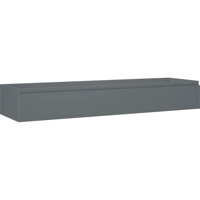 Servantskap 160 cm, Grafitt Matt, 1 Skuff, Mexen Orio – 91A10-16023-1-BF66