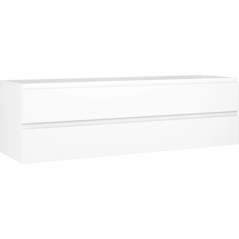 Servantskap 160 cm, Hvit Matt, 2 Skuffer, Mexen Orio – 91A10-16047-2-BFF01