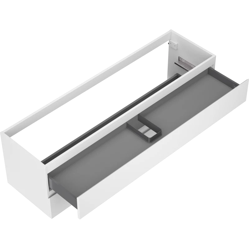 Servantskap 160 cm, Hvit Matt, 2 Skuffer, Mexen Orio – 91A10-16047-2-BFF01