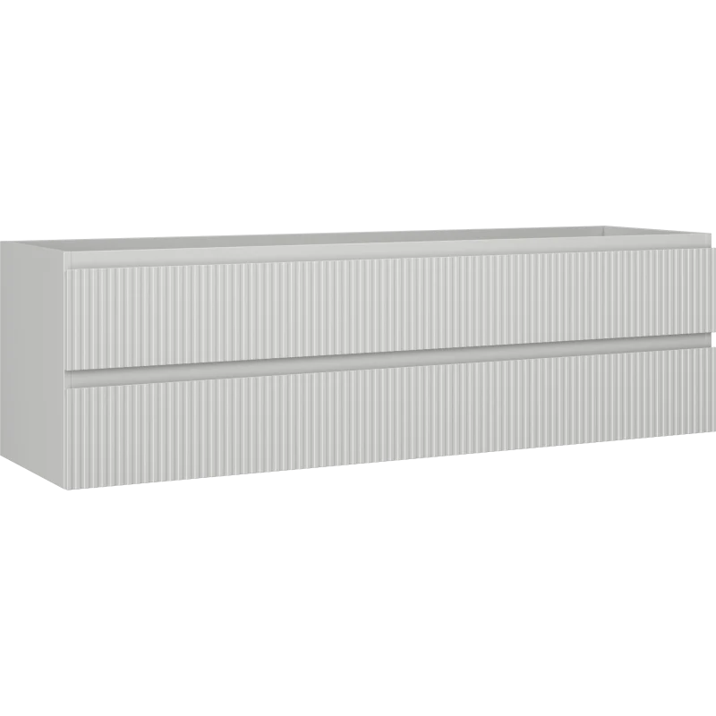 Servantskap 160 cm, Grå Matt, 2 Skuffer, Mexen Rivel – 91A20-16047-2-BFF62